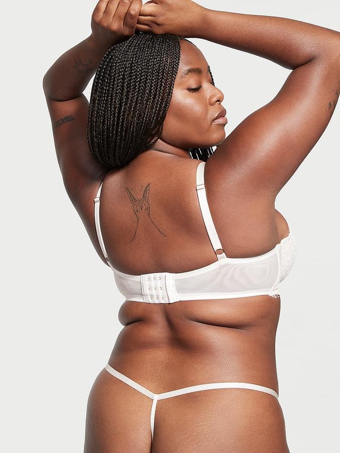 Victoria's Secret Lightly Lined Lace Demi Bra - Image 2