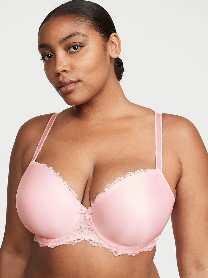 Victoria's Secret Lightly Lined Lace Trim Demi Bra