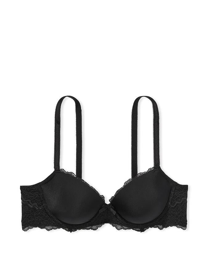 Victoria's Secret Lightly Lined Lace Trim Demi Bra - Image 3