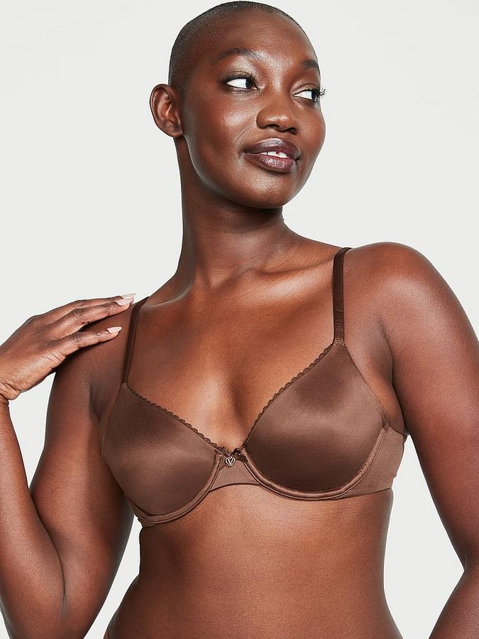 Victoria's Secret Invisible Lift Smooth Unlined Demi Bra