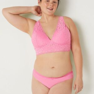 Victoria's Secret Lace Lightly Lined Plunge Bralette