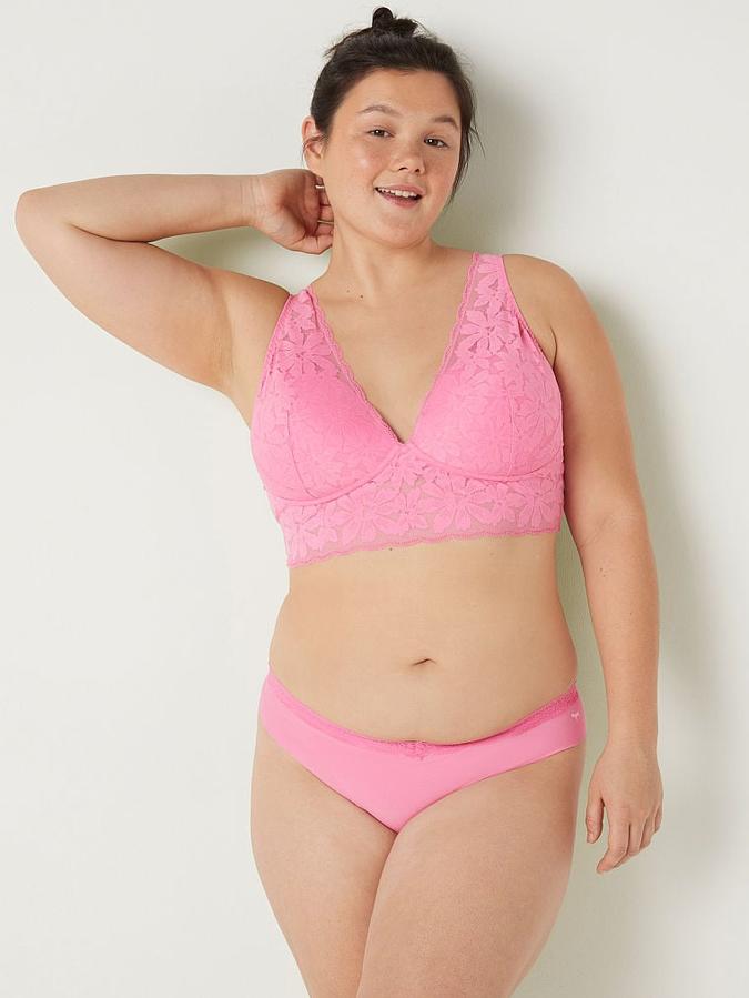 Victoria's Secret Lace Lightly Lined Plunge Bralette