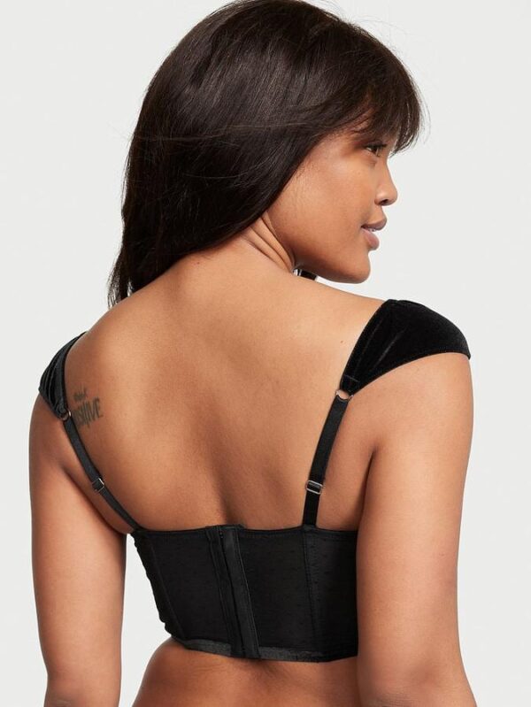 Victoria's Secret Velvet Corset Top - Image 2