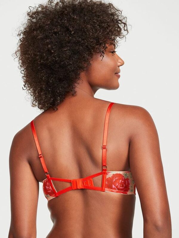 Victoria's Secret Wicked Unlined Floral Embroidery Balconette Bra - Image 2