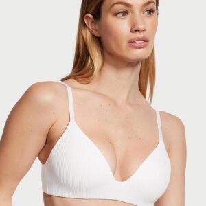 Victoria's Secret Lightly Lined Pointelle Wireless Bra