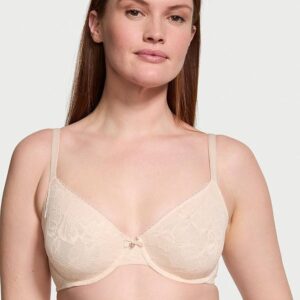 Victoria's Secret Invisible Lift Unlined Lace Demi Bra