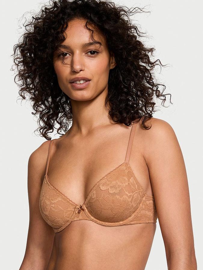 Victoria's Secret Invisible Lift Unlined Lace Demi Bra - Image 2