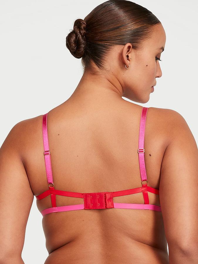 Victoria's Secret Heartware Open-Cup Strappy Demi Bra . - Image 2