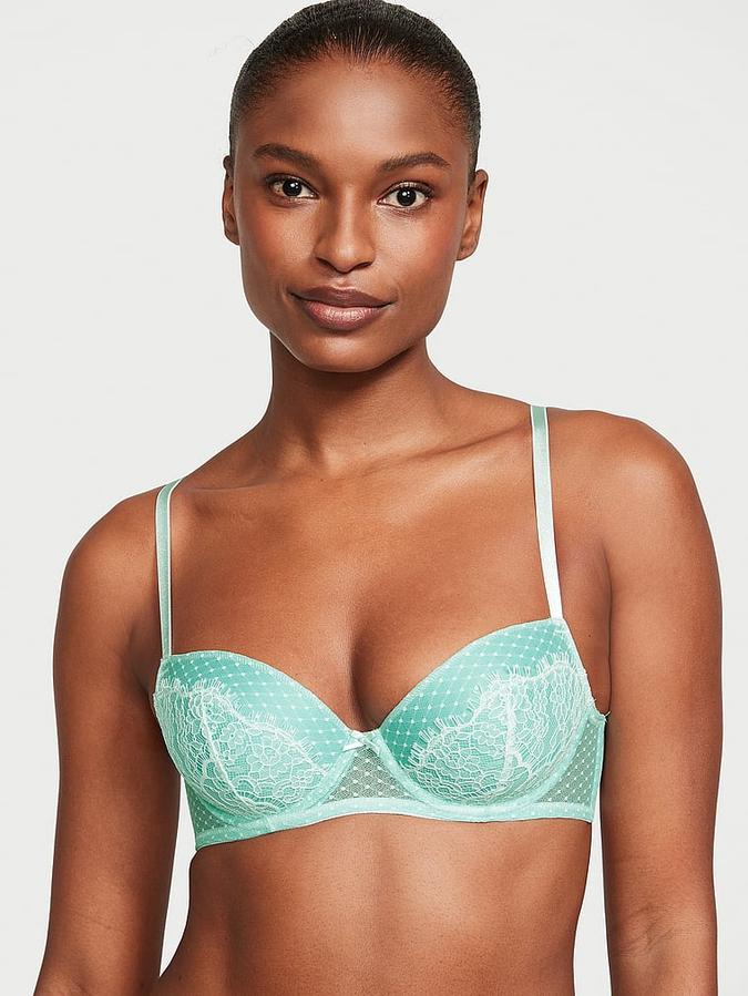 Victoria's Secret Lace Lightly Lined Demi Bra