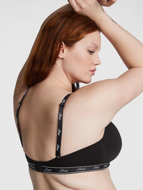 Victoria's Secret Wear Everywhere Cotton Logo T-Shirt Lightly Lined Bra - Image 2