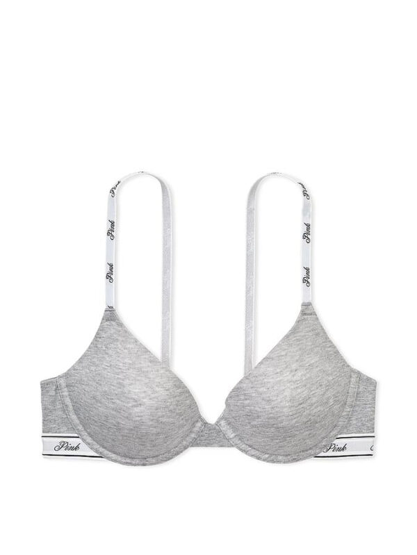 Victoria's Secret Wear Everywhere Cotton Logo T-Shirt Lightly Lined Bra - Image 3