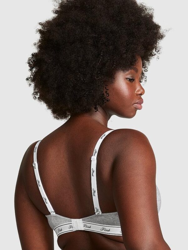 Victoria's Secret Wear Everywhere Cotton Logo T-Shirt Lightly Lined Bra - Image 2
