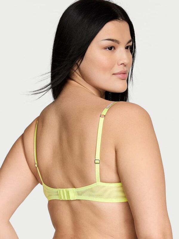 Victoria's Secret Sheer Shine Low-Cut Demi Bra - Image 2