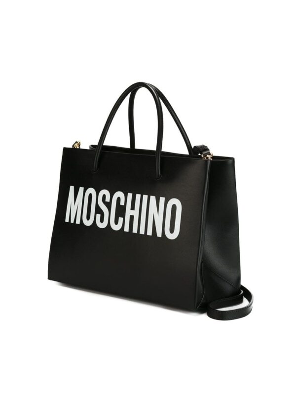 Moschino Logo print square tote - Image 4