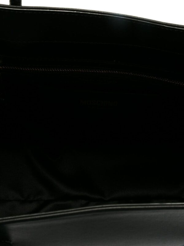 Moschino Logo print square tote - Image 5