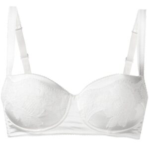 Dolce & Gabbana lace-overlay balconette bra