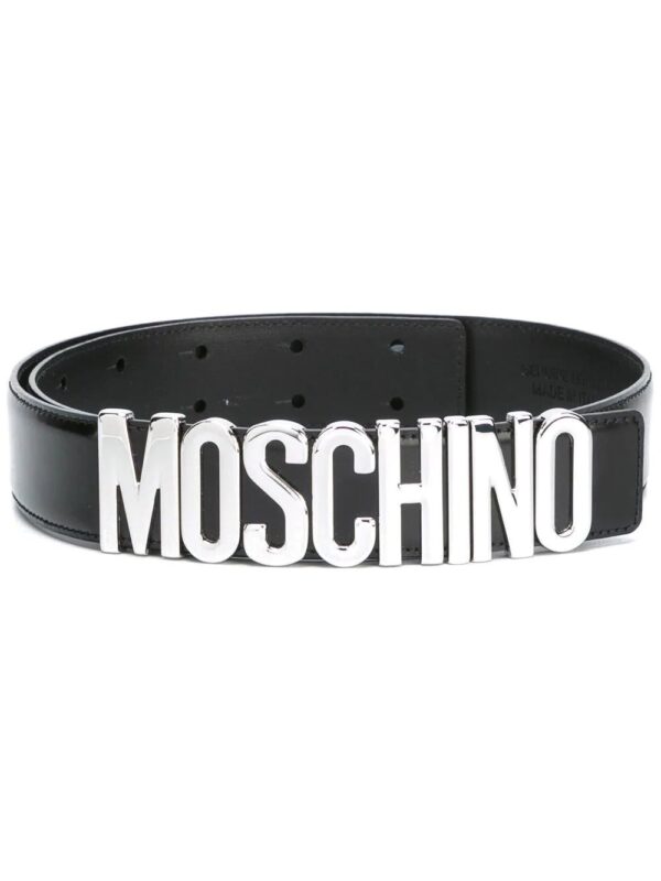Moschino  logo belt