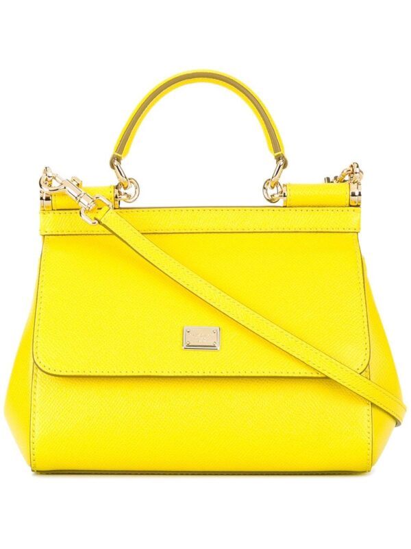 Dolce & Gabbana small Sicily leather top-handle bag