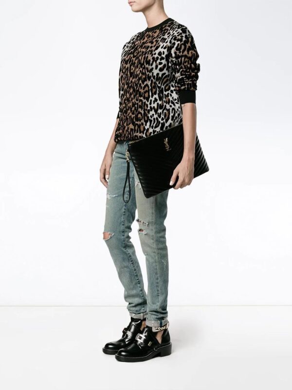 Saint Laurent  Monogram quilted document holder - Image 2