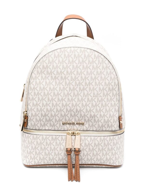 Michael Kors medium Rhea logo-print backpack - Image 2
