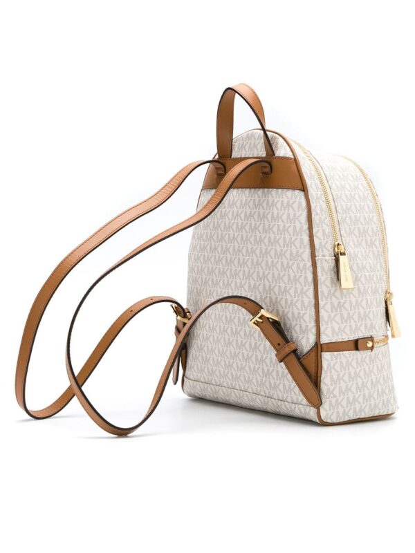 Michael Kors medium Rhea logo-print backpack - Image 5