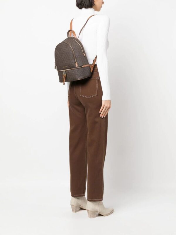 Michael Michael Kors  medium Rhea logo-print backpack - Image 6