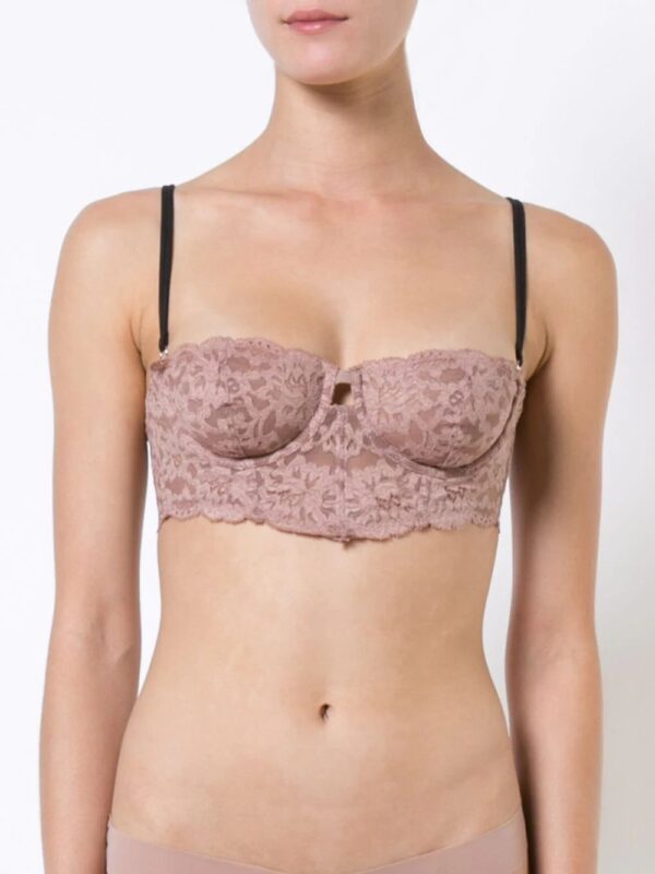 Fleur Du Mal  Charlotte lace longline bra - Image 2