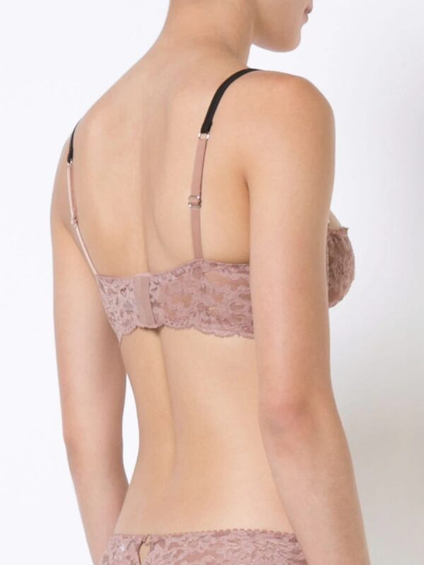 Fleur Du Mal  Charlotte lace longline bra - Image 3