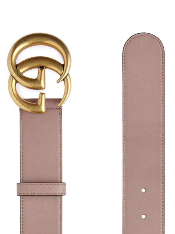 Gucci  Leather belt with Double G buckle - Image 2