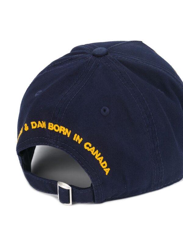 DSQUARED2 Canadian flag baseball cap - Image 3