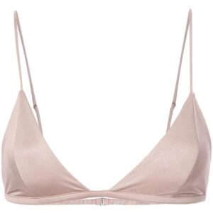 Fleur Du Mal  Luxe triangle bra