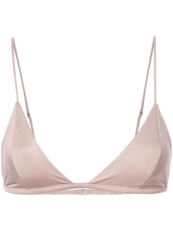Fleur Du Mal  Luxe triangle bra