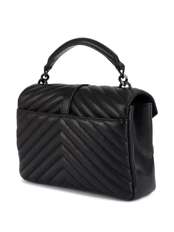 Saint Laurent  medium Collège quilted leather bag - Image 3