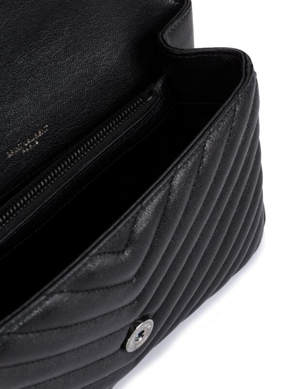 Saint Laurent  medium Collège quilted leather bag - Image 4