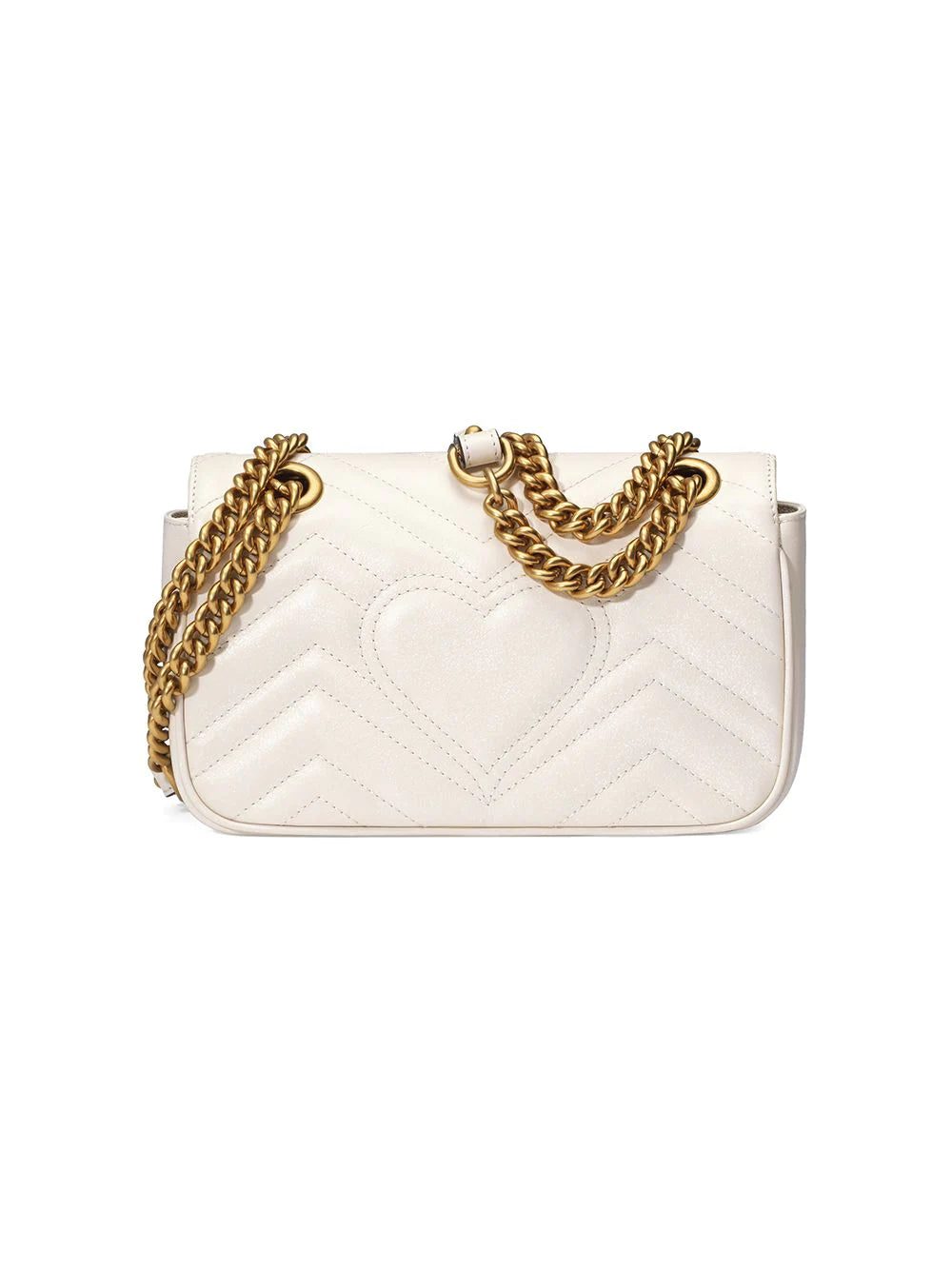 Gucci white GG Marmont matelassé mini bag - Image 3