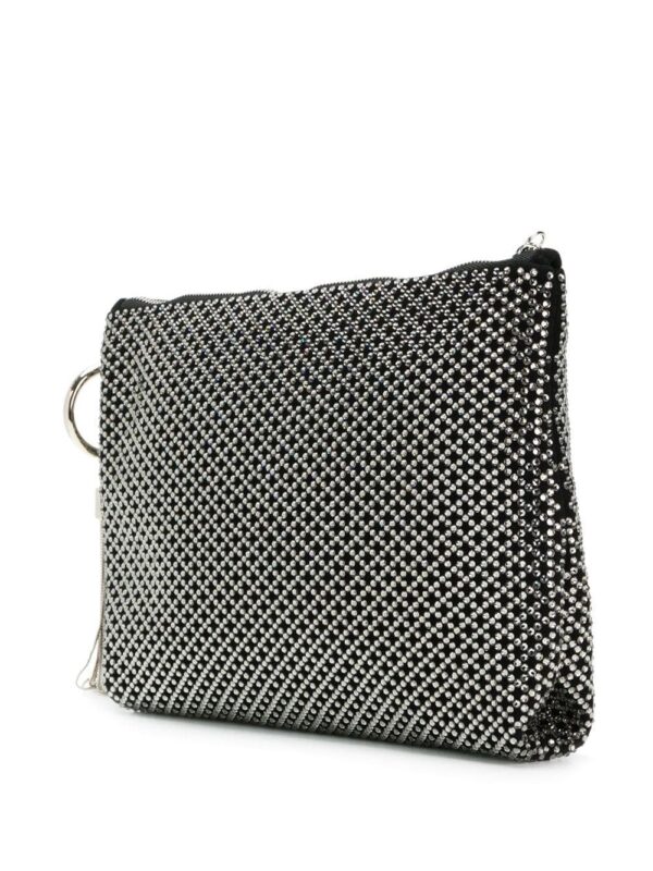 Jimmy Choo Callie crystal-embellished clutch bag - Image 3