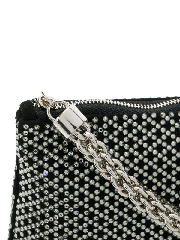 Jimmy Choo Callie crystal-embellished clutch bag - Image 4