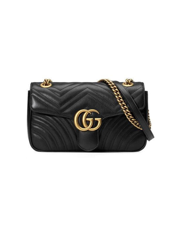 Gucci  GG Marmont small matelassé leather shoulder bag