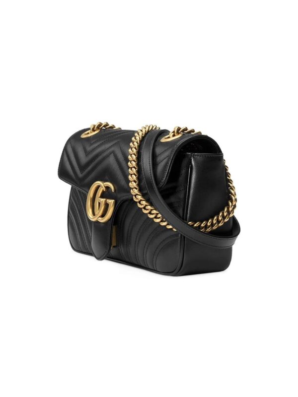 Gucci  GG Marmont small matelassé leather shoulder bag - Image 4