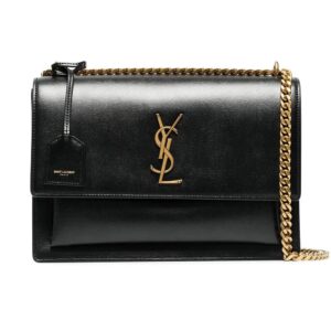 Saint Laurent  large Sunset leather bag