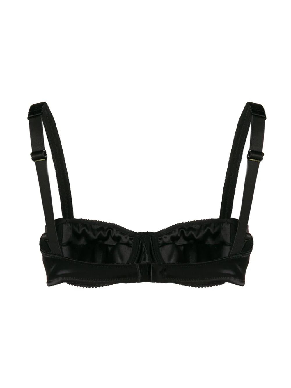 Dolce & Gabbana lace-detail satin balconette bra - Image 2