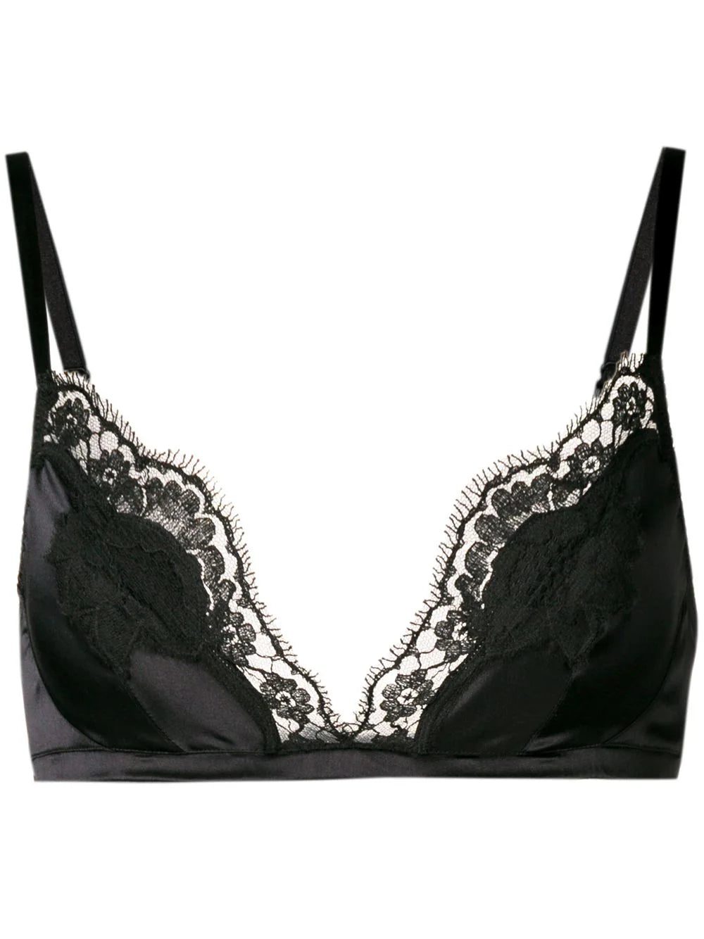Dolce & Gabbana lace-detail triangle bra