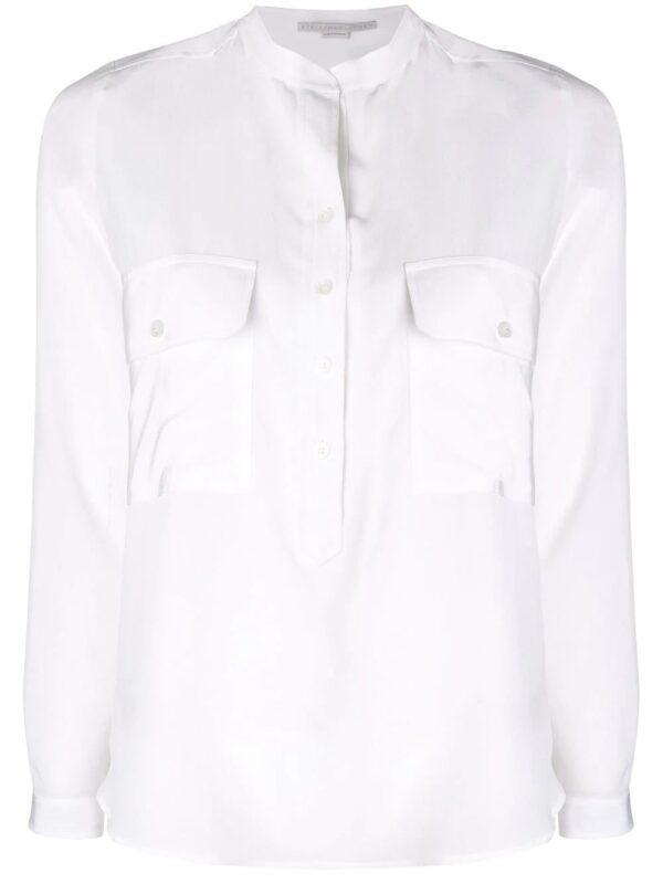 Stella McCartney  collarless shirt