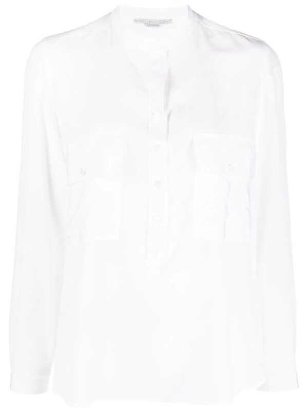 Stella McCartney  collarless shirt - Image 2
