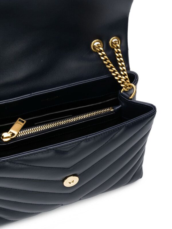 Saint Laurent  Monogram quilted shoulder bag - Image 4