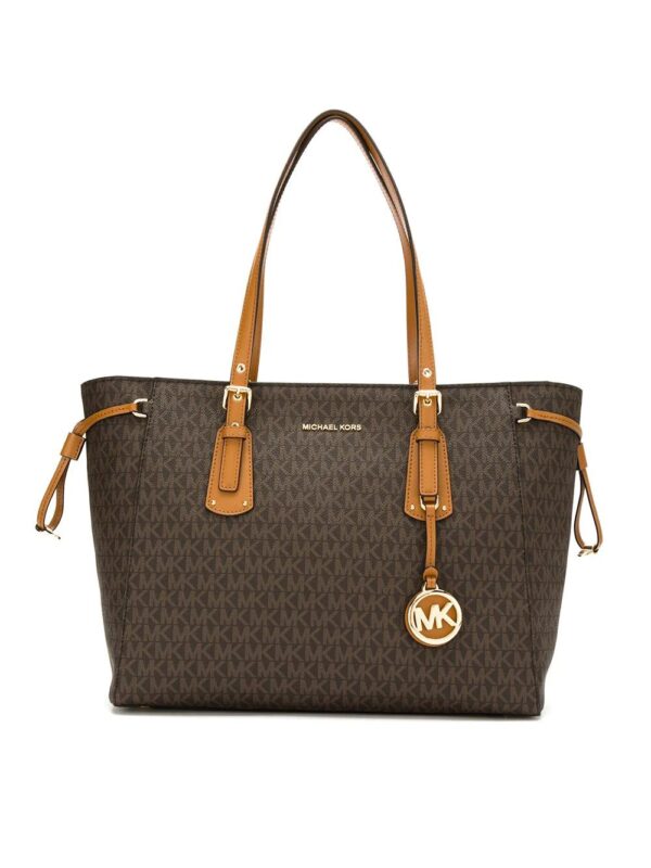 Micheal kors monogram print tote