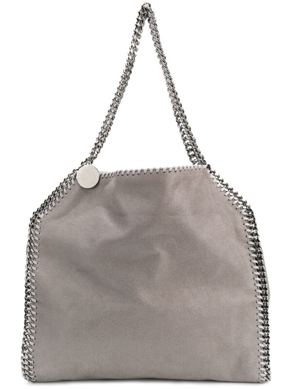 Stella McCartney Falabella silver chain tote