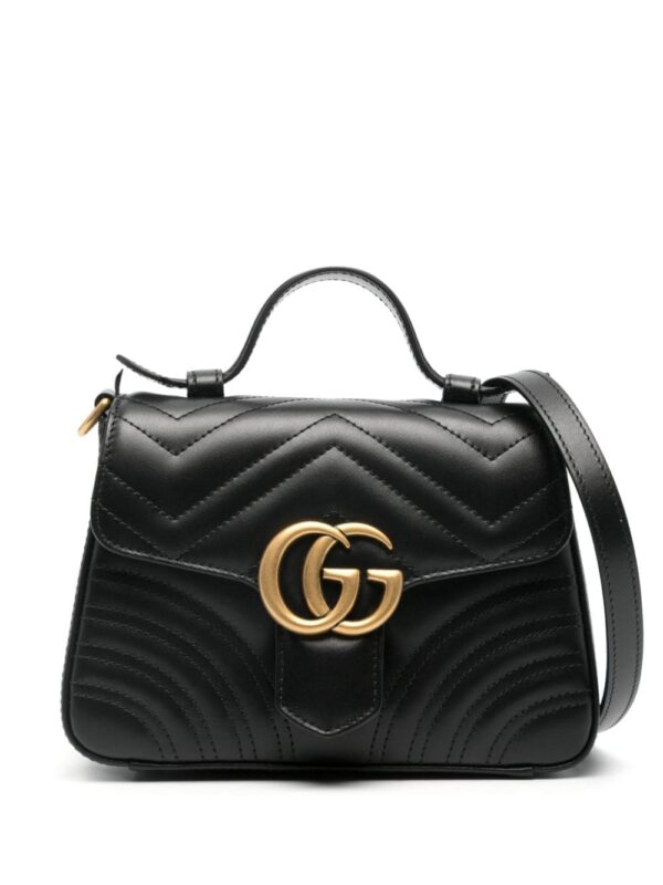 Gucci mini GG Marmont top-handle bag