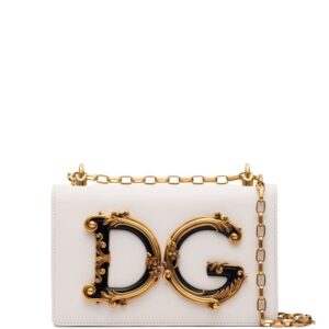 Dolce & Gabbana DG Girls leather shoulder bag