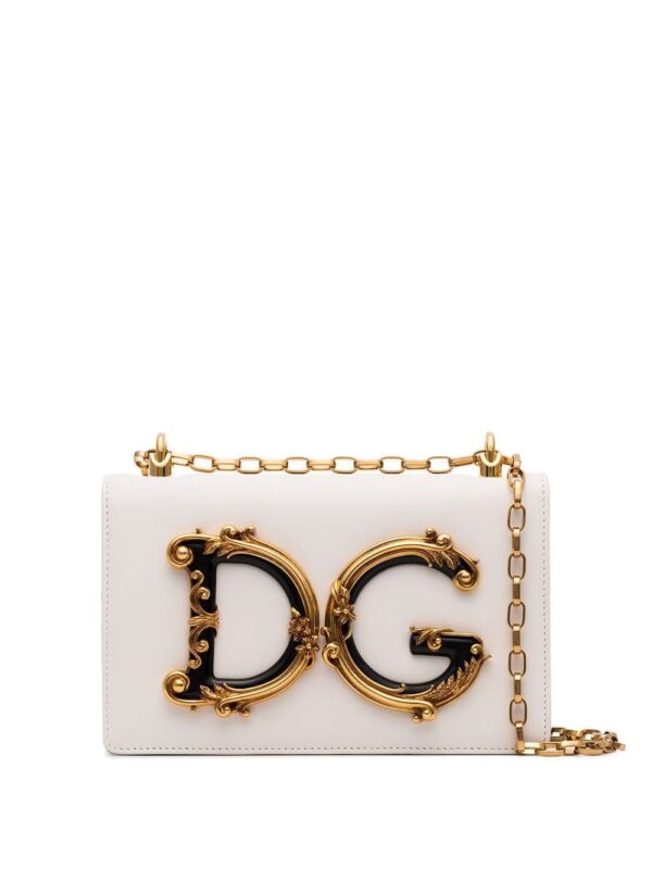 Dolce & Gabbana DG Girls leather shoulder bag